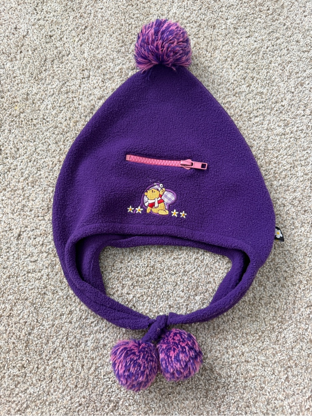 Vintage Pooh Winter Hat